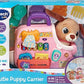 Vtech Baby Cutie Puppy Carrier – Interactive Role - Play Toy with 6 Accessories, Light - Up Buttons, Music & Phrases | for Babies 9–24 Months+ - Marah Kids