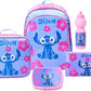 DISNEY STITCH FUR ENOUGH 5IN1 BACKPACK SET 16" - Marah Kids
