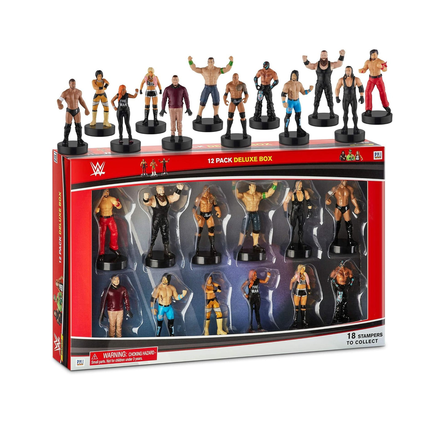 WWE Stampers 12 Pcs Deluxe Pack (S1)