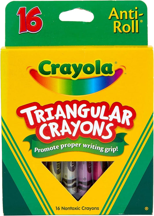 Crayola 16 ct. Triangular Crayons - Marah Kids