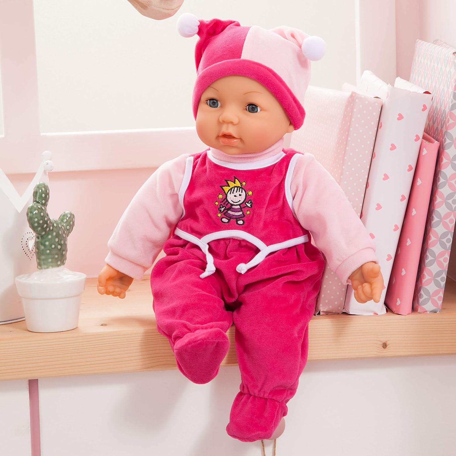 Bayer Hello Baby Function Doll 46Cm B/O - Marah Kids