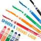 Crayola 12ct Easy Peel Crayon Pencils - Marah Kids