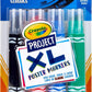 Crayola XL Poster Markers, Classic Colors, 4 Count - Marah Kids