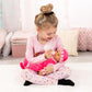 Bayer Design First Words Cute Baby Doll With Accesories 38Cm Set B/O - Marah Kids