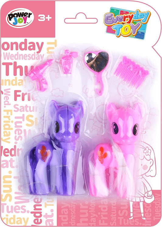 Power Joy Everyday Toy Horse with Beauty Set - Marah Kids