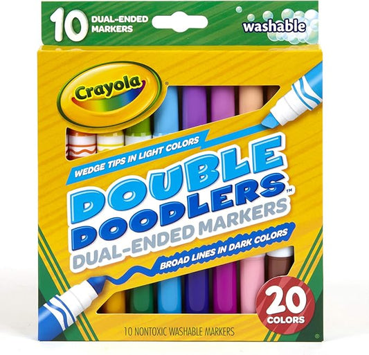 Crayola 10 ct. Washable Double Doodlers - Marah Kids