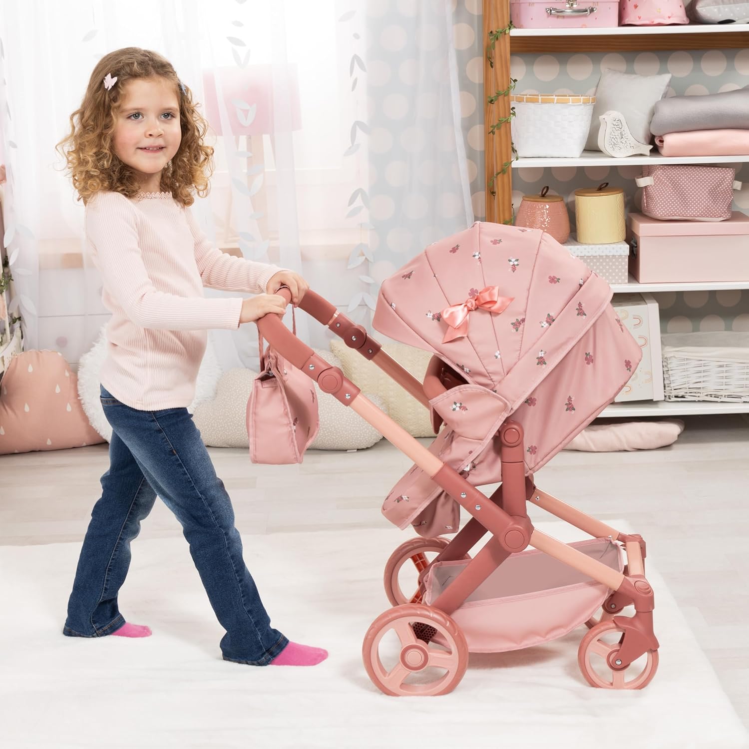 BAYER Pram Set Xeo Fits 52Cm Dolls - Marah Kids