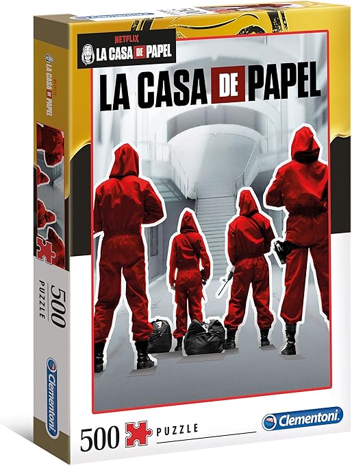 CLEMENTONI PUZZLE HQC LA CASA DE PAPEL 500PCS - Marah Kids