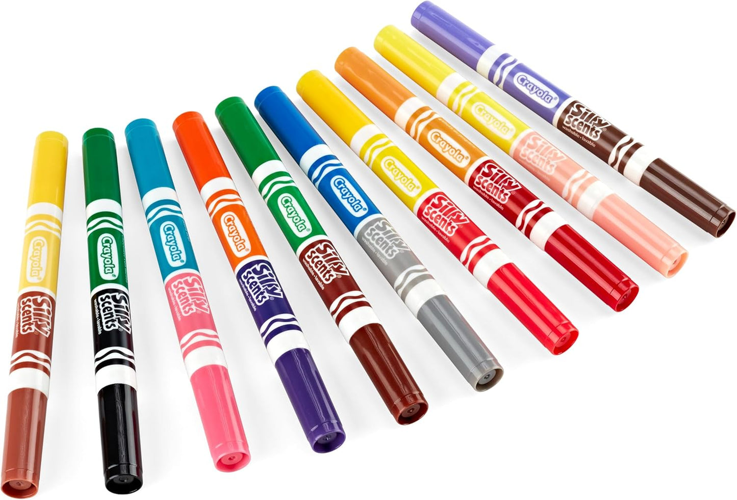 Crayola Silly Scents Double - Tip Scented Markers – 10 Pack - Marah Kids