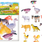 Power Joy Animal Worldz Farm Animal 4inches 6pcs - Marah Kids
