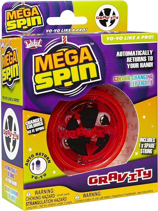 Wicked Mega Gravity Spin, Orange Or Turquoise