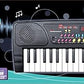 Power Joy Music Keyboard 37 keys with Mic Battery Operated - Marah Kids