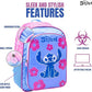 DISNEY STITCH FUR ENOUGH 5IN1 BACKPACK SET 16" - Marah Kids