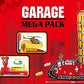 Power Joy Vroom Vroom 6 - Floor Garage Megapack With 8 Cars - Marah Kids