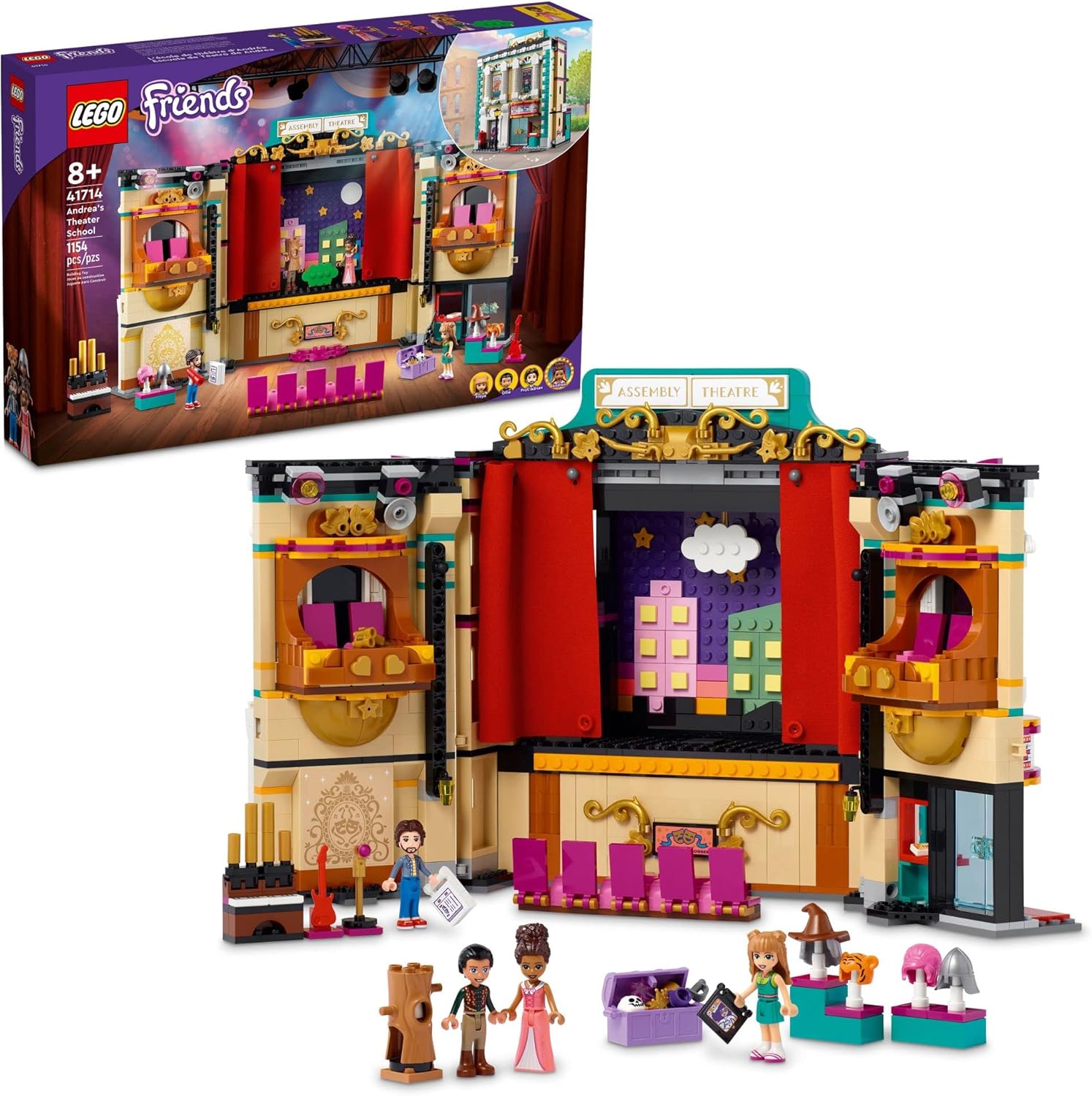 LEGO Friends Andrea’s Theatre School 41714