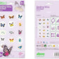 Avenir - Sealing Wax Stickers 10 pack - Insect Multicolour | fabulous sealing wax stickers showcasing a collection of space objects | Ages3+ - Marah Kids