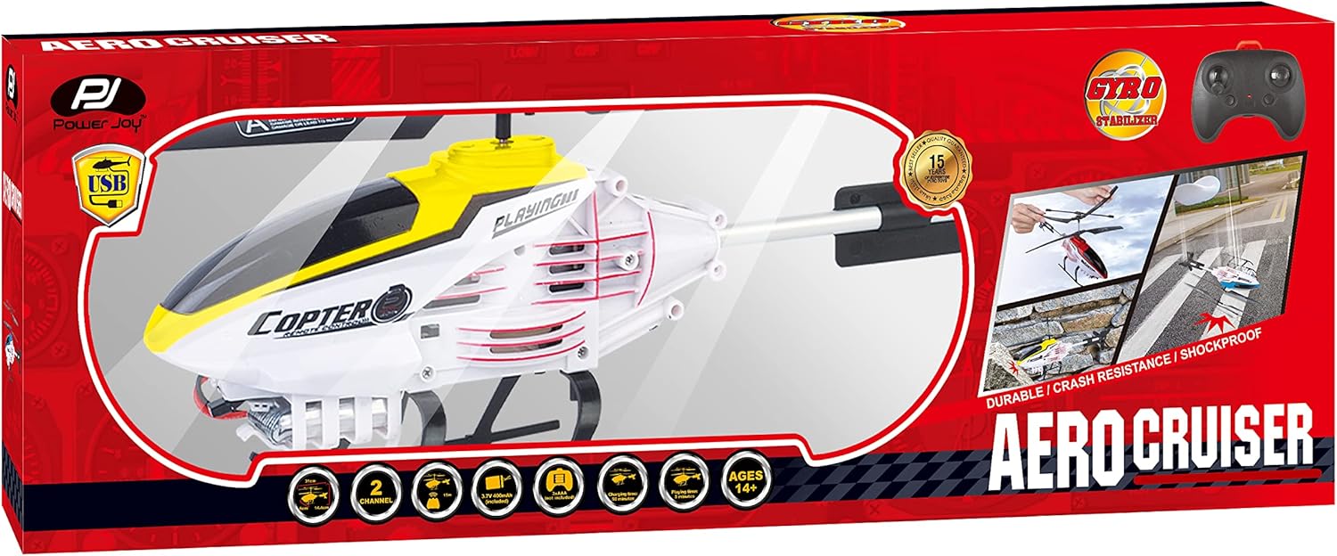 Power Joy Remote Control Aero Cruiser 2 Channels 31cm - Marah Kids