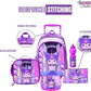 SANRIO KUROMI AMBITION 5IN1 TROLLEY BOX SET 16" - Marah Kids