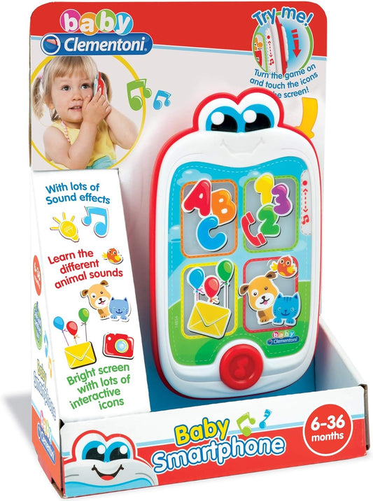 CLEMENTONI Baby Smartphone Battery Operated - Marah Kids