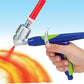 Crayola Marker Airbrush - Creative Airbrush for Kids with 8 Washable Felt Tip Pens and 5 Stencils, Educational Toy for Artistic Activities, Ages 6 Years - Marah Kids