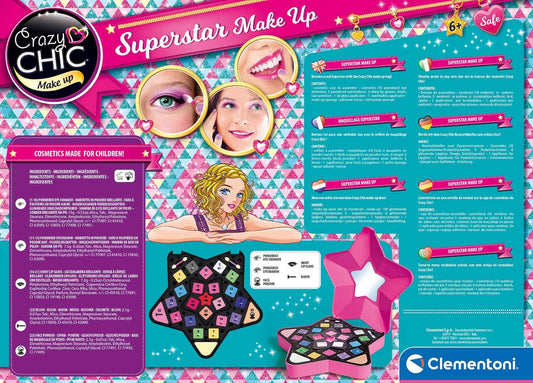 CLEMENTONI Crazy Chic Superstar Make Up - Marah Kids