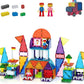 PICASSO MAGNETIC 3D BRICKS+TILES 333PCS - Marah Kids