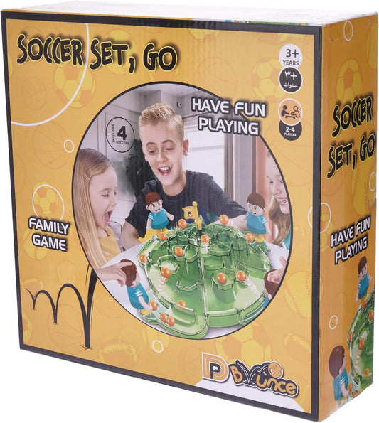 DBounce - Family Soccer Game | Fun Activity for Friends & Family, 2 - 4 Players, ABS Material | Portable, Quick Setup, Led Lights & Soft Foam Bumpers | Boys & Girls Aged 3+ - Marah Kids