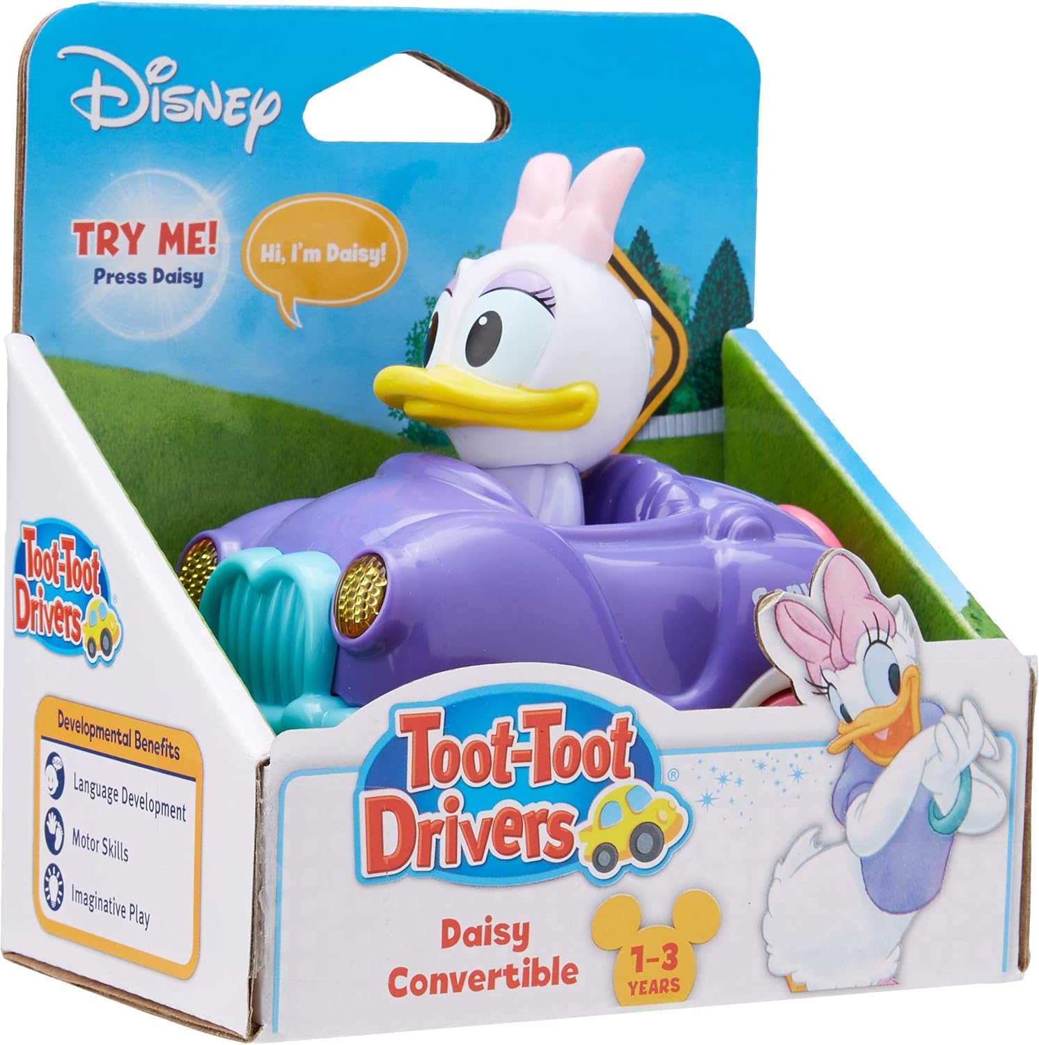 VTECH LICENSE TOOT - TOOT DRIVERS^R DAISY CONVERTIBLE (VTUK) - Marah Kids