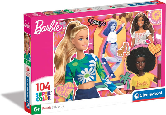 CLEMENTONI Puzzle Barbie Sporty 104pcs - Marah Kids