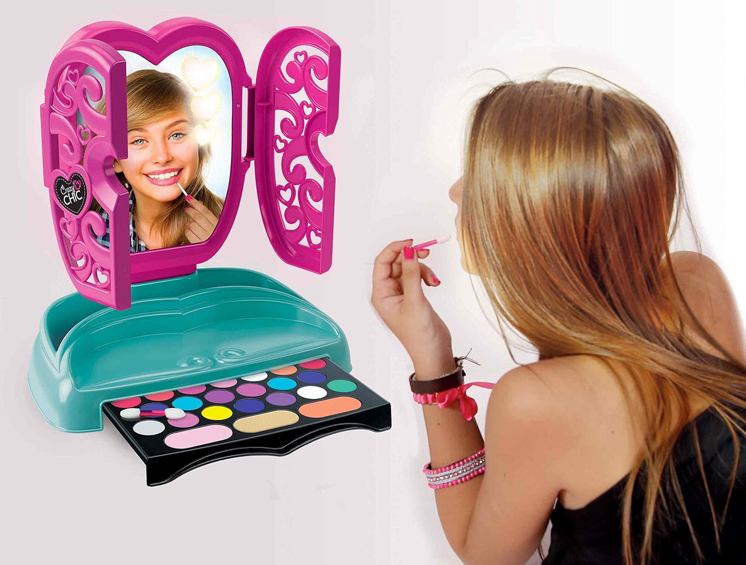CLEMENTONI Crazychic Mirror Make Up B/O - Marah Kids