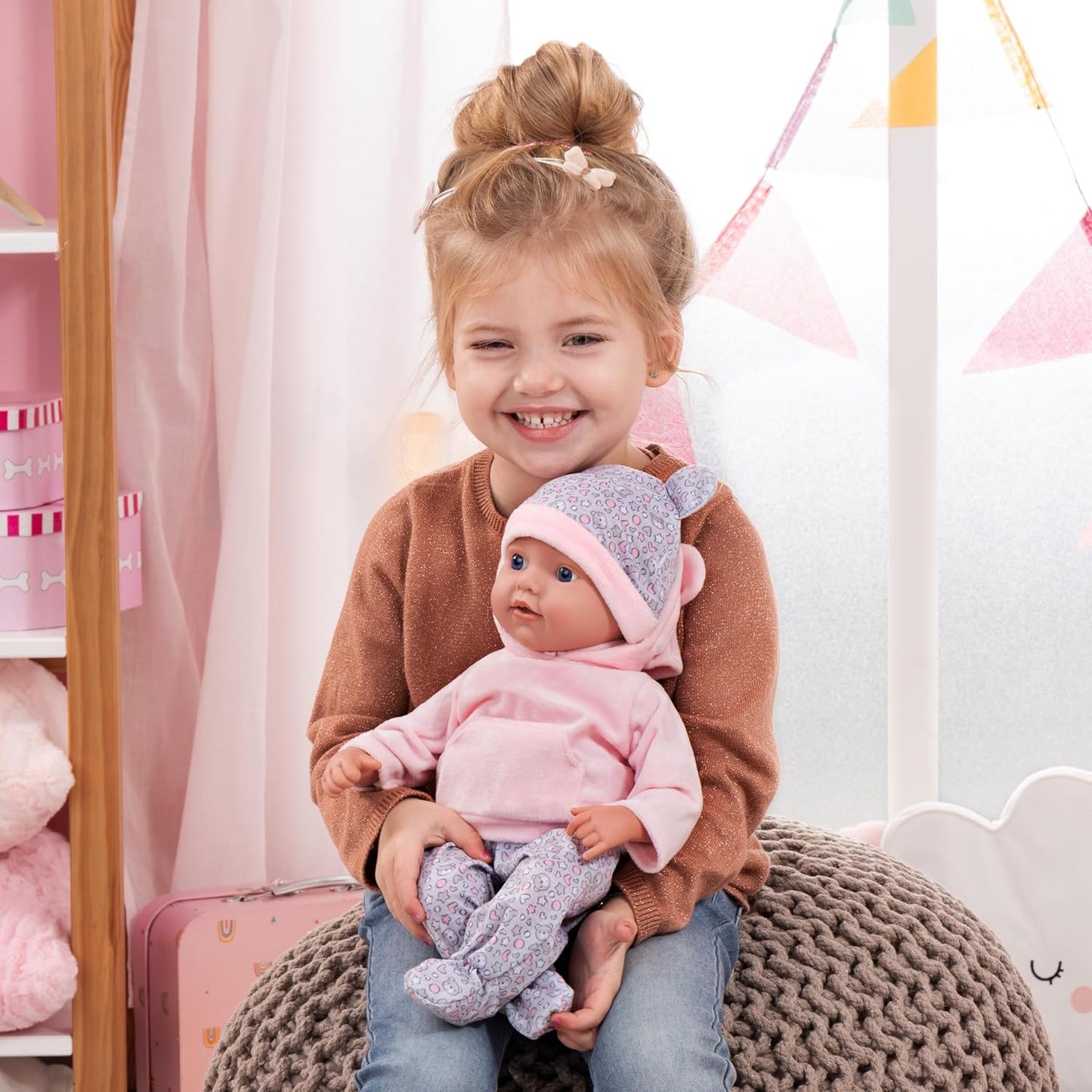 Bayer 38Cm Reborn Baby Doll - Marah Kids