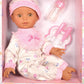 Lotus - 16" inch, Soft - bodied Baby Doll – Hispanic (No Hair) - Marah Kids