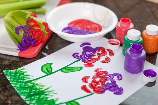 Crayola - Washable Kids Paint | Activity Set,10 Classic Clean & Bright Colors, Pack of 10 | 3+ Yrs - Marah Kids