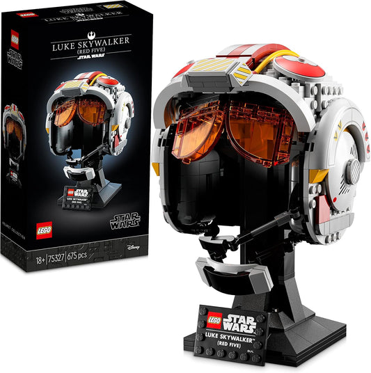 LEGO 75327 Star Wars Luke Skywalker Red Five Helmet Set