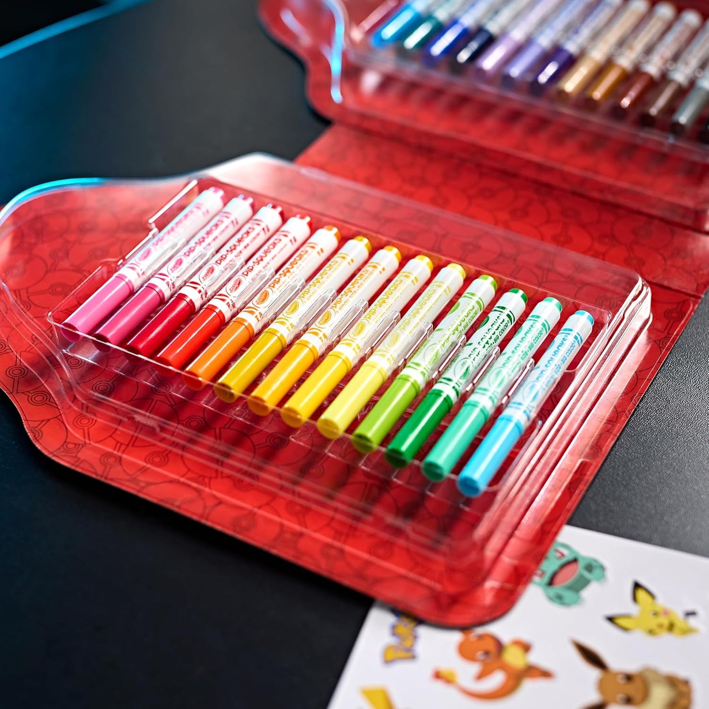 Crayola Pokémon Colouring Case – 45 Pieces - Marah Kids