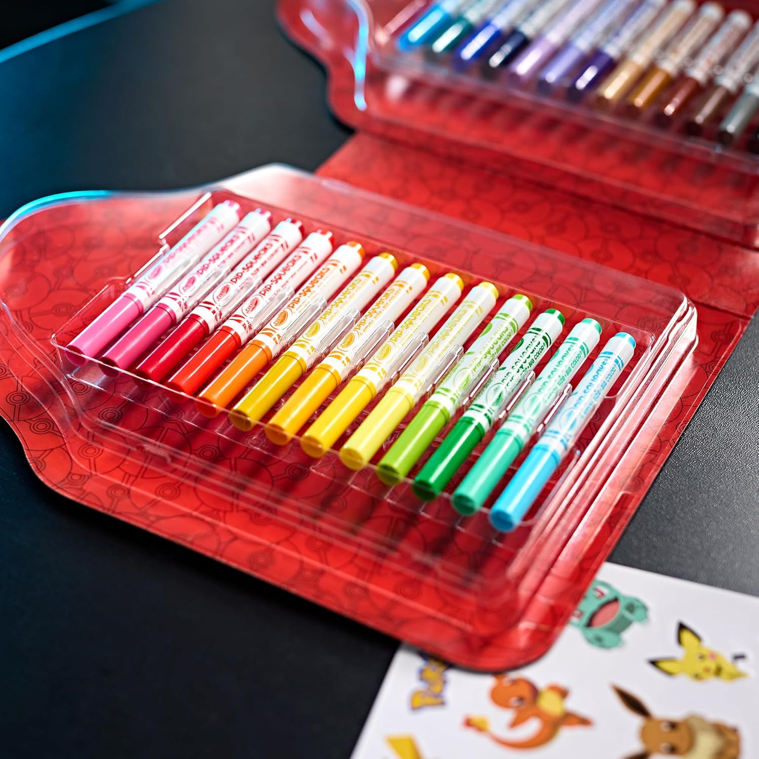 Crayola Pokémon Colouring Case – 45 Pieces - Marah Kids