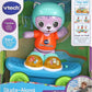 VTech Skate - Along Kitty, Interactive Baby Toy with Lights & Music, Pull Back Gift for Infants 6, 9, 12 months +, English version - Marah Kids