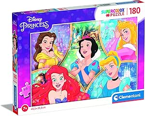 CLEMENTONI PUZZLE DISNEY PRINCESS 180PCS - Marah Kids