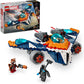 LEGO Marvel Rocket’s Warbird vs. Ronan, Buildable Super Hero Spaceship 76278