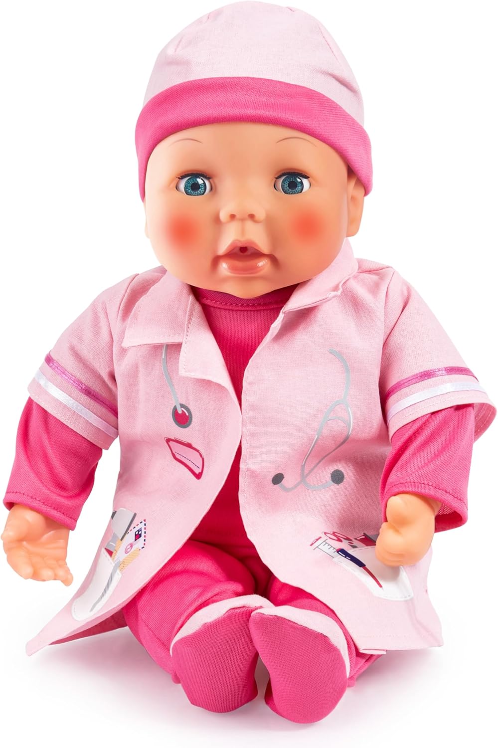 Bayer Doctor Set Doll Playset 38 Cm B/O - Marah Kids