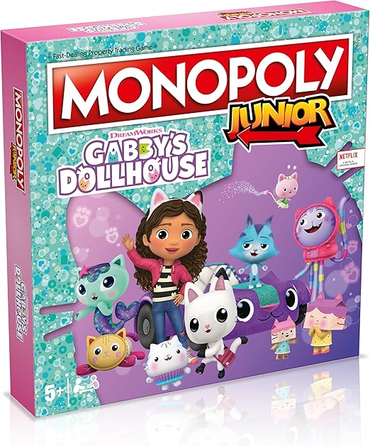 MONOPOLY JUNIOR GABBYS DOLLHOUSE - Marah Kids