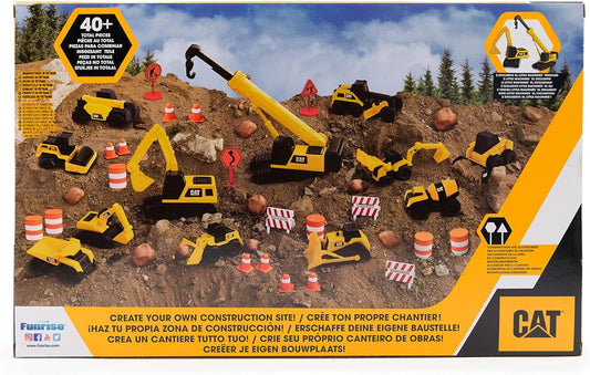 Cat Little Machines Mega Set 40Pc+ - Marah Kids