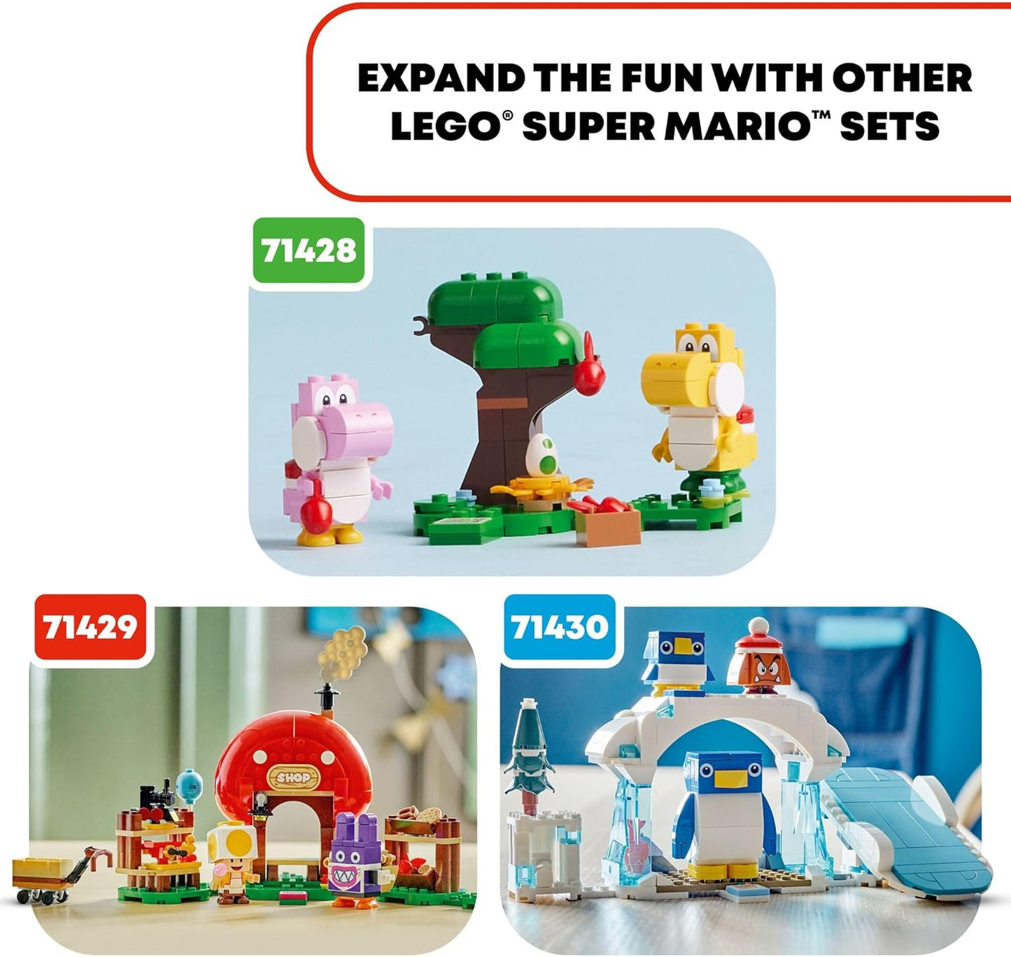 LEGO Super Mario Penguin Family Snow Adventure Expansion Set 71430