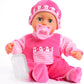 Bayer Design First Words Cute Baby Doll With Accesories 38Cm Set B/O - Marah Kids