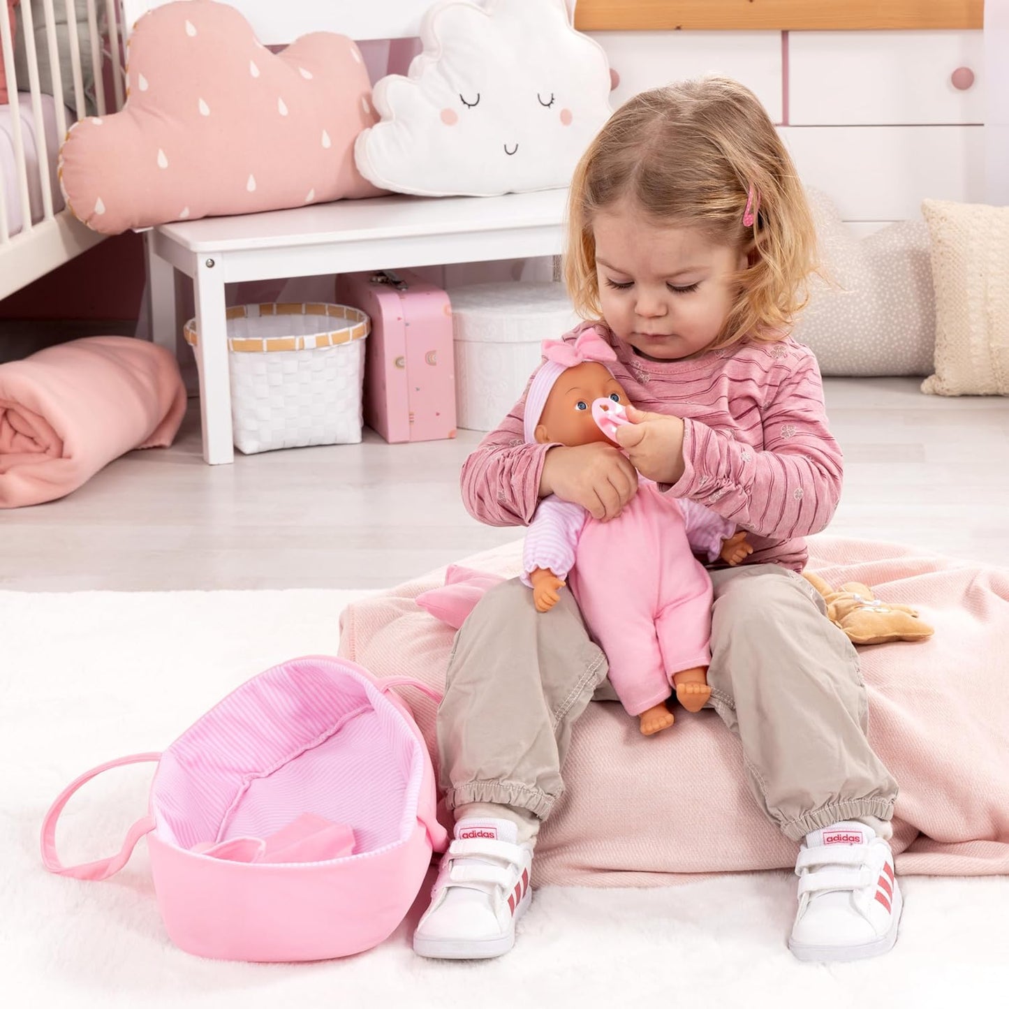 Bayer Baby Doll Basket 28Cm - Marah Kids