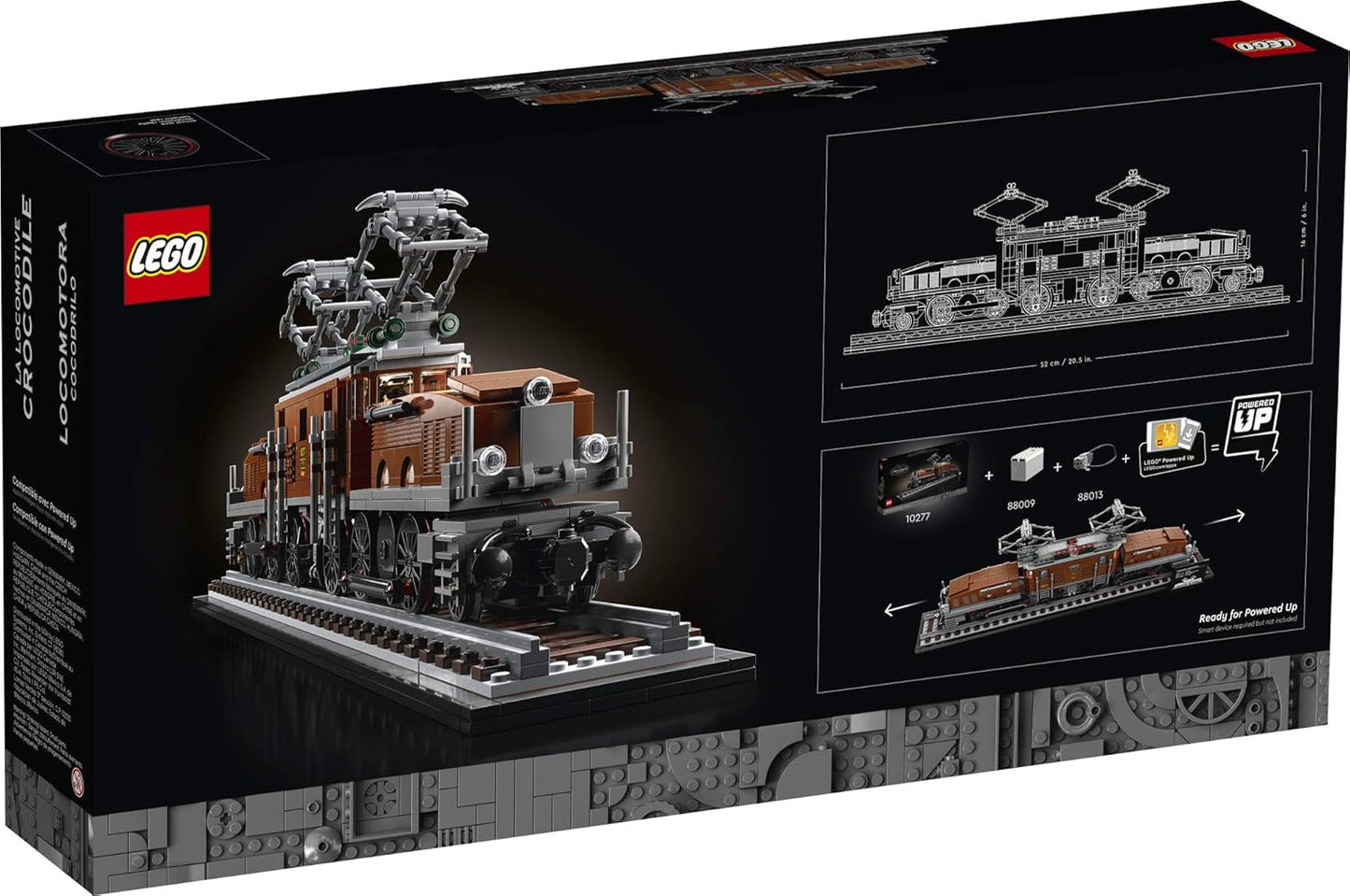 LEGO Crocodile Locomotive 10277 Building Kit