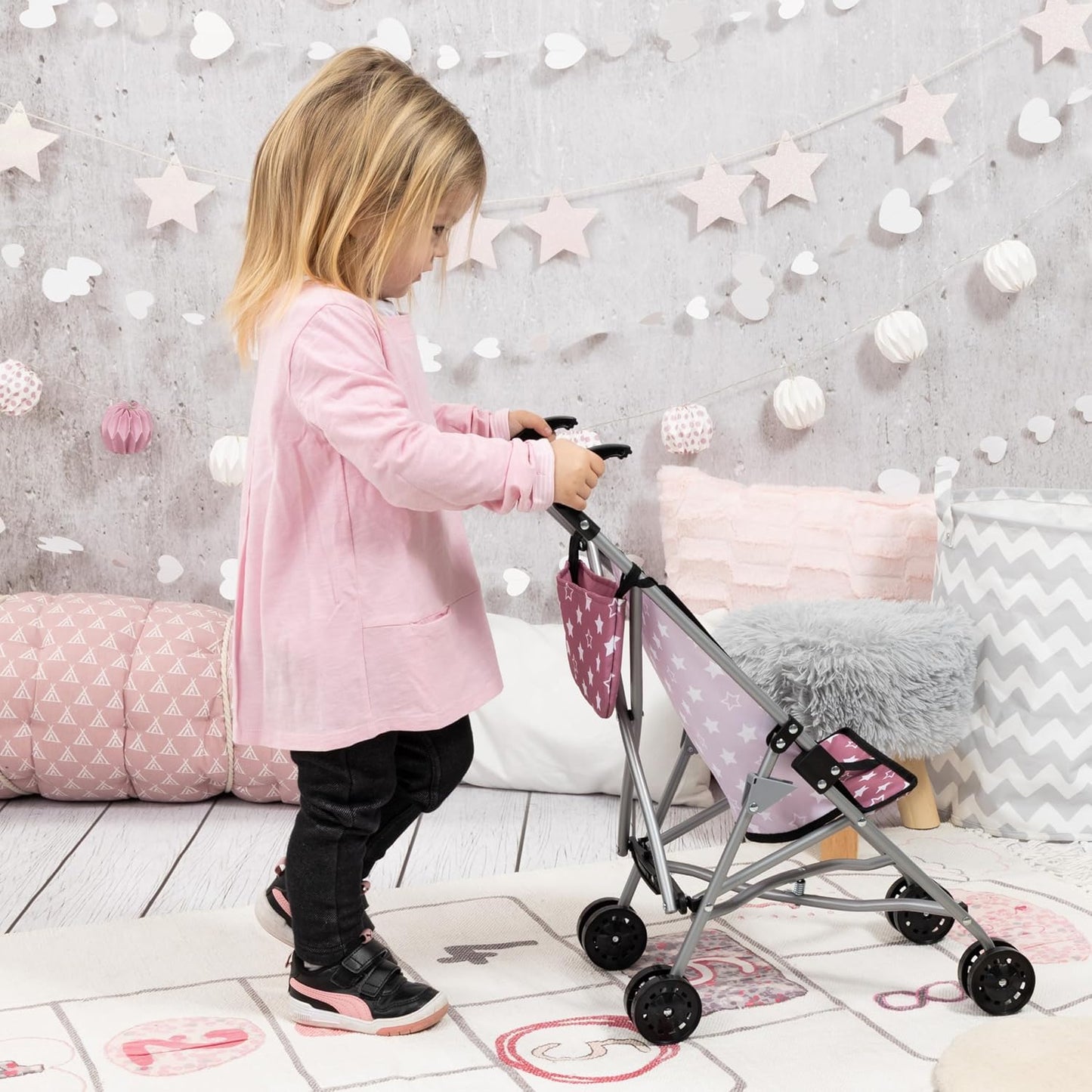 BAYER Dolls Buggy Set With Bag 46Cm - Marah Kids