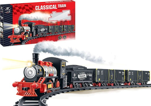 Power Joy Vroom Vroom Classic Train Battery Operated - Marah Kids