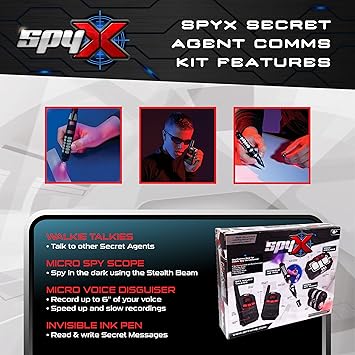 Spy X-Secret Agent Comms Kit