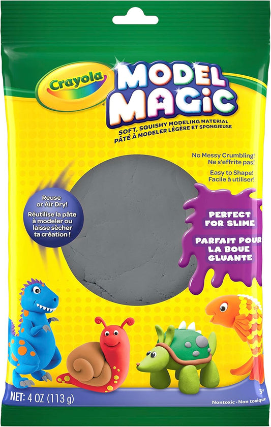 Crayola Model Magic, 4 - oz. Pouch - Gray - Marah Kids